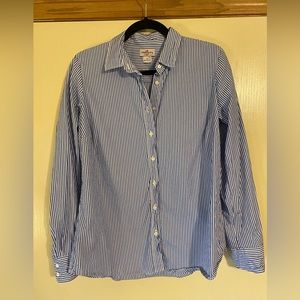 J Crew Haberdashery Striped Button Down Medium